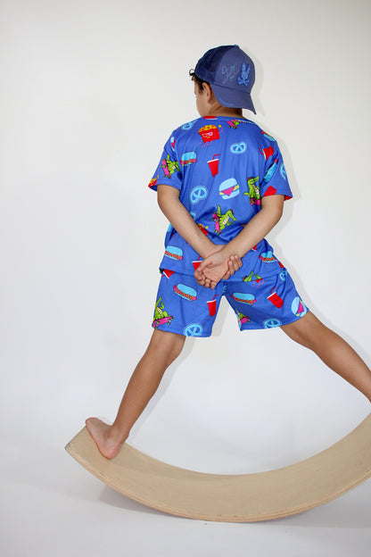 Neon Skate Pjs - Ships in July 20th