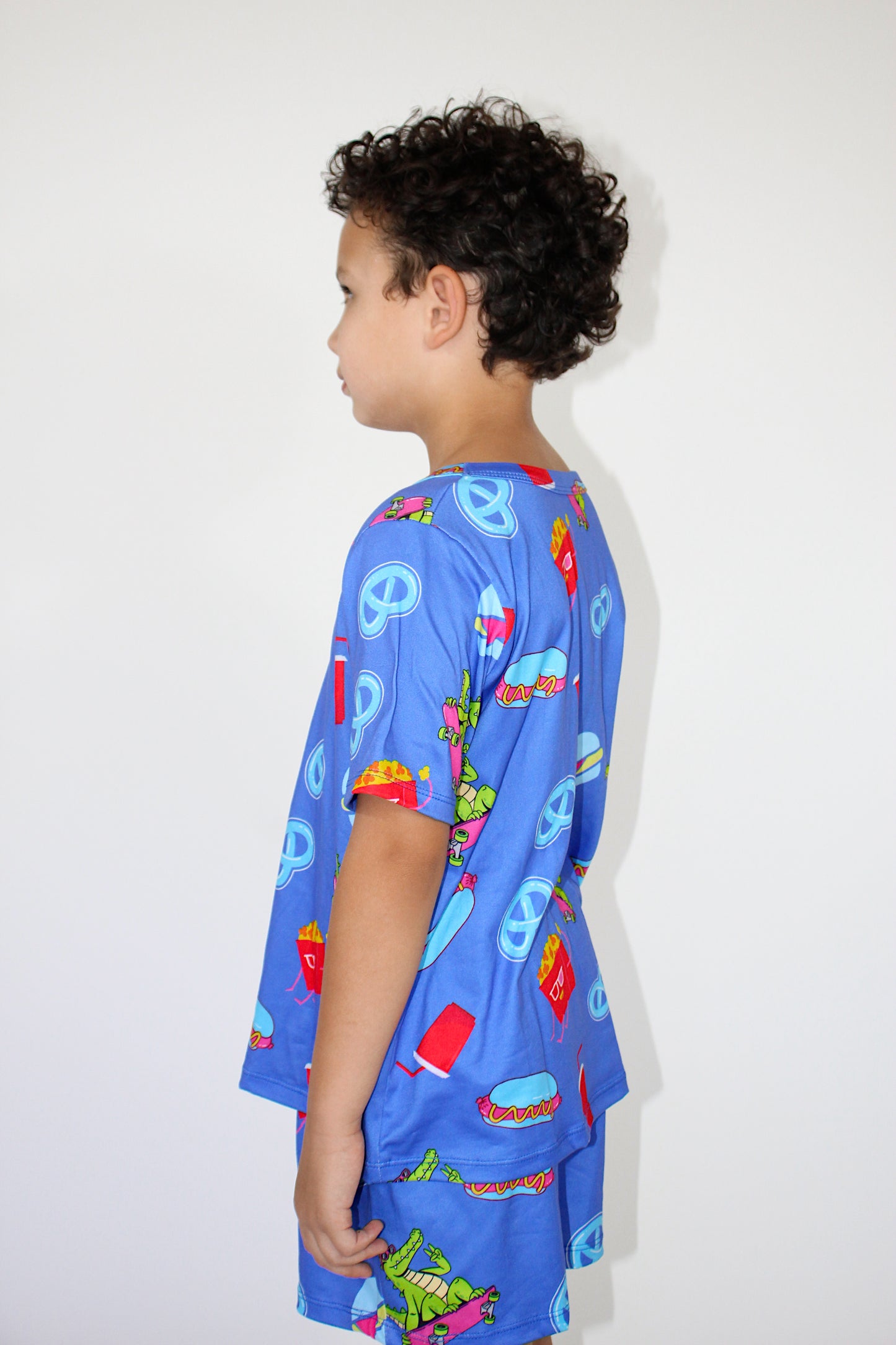 Neon Skate Pjs - Ships in July 20th