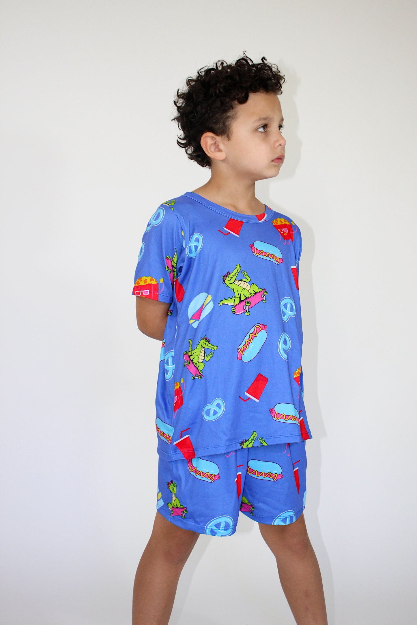Neon Skate Pjs - Ships in July 20th